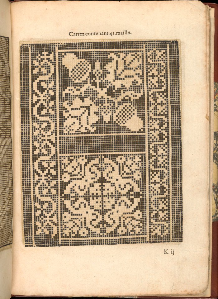 Les Secondes Oeuvres, et Subtiles Inventions De Lingerie du Seigneur Federic de Vinciolo Venitien, page 38 (recto) MET DP363910
