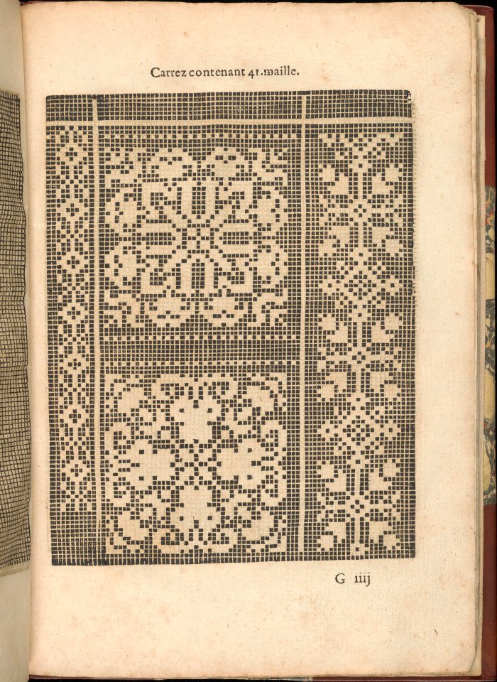 Les Secondes Oeuvres, et Subtiles Inventions De Lingerie du Seigneur Federic de Vinciolo Venitien, page 28 (recto) MET DP363900