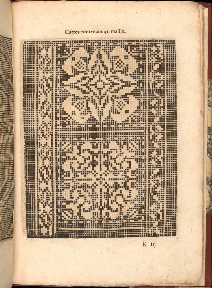 Les Secondes Oeuvres, et Subtiles Inventions De Lingerie du Seigneur Federic de Vinciolo Venitien, page 39 (recto) MET DP363911