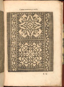 Les Secondes Oeuvres, et Subtiles Inventions De Lingerie du Seigneur Federic de Vinciolo Venitien, page 39 (recto) MET DP363911