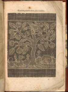 Les Secondes Oeuvres, et Subtiles Inventions De Lingerie du Seigneur Federic de Vinciolo Venitien, page 65 (recto) MET DP363941