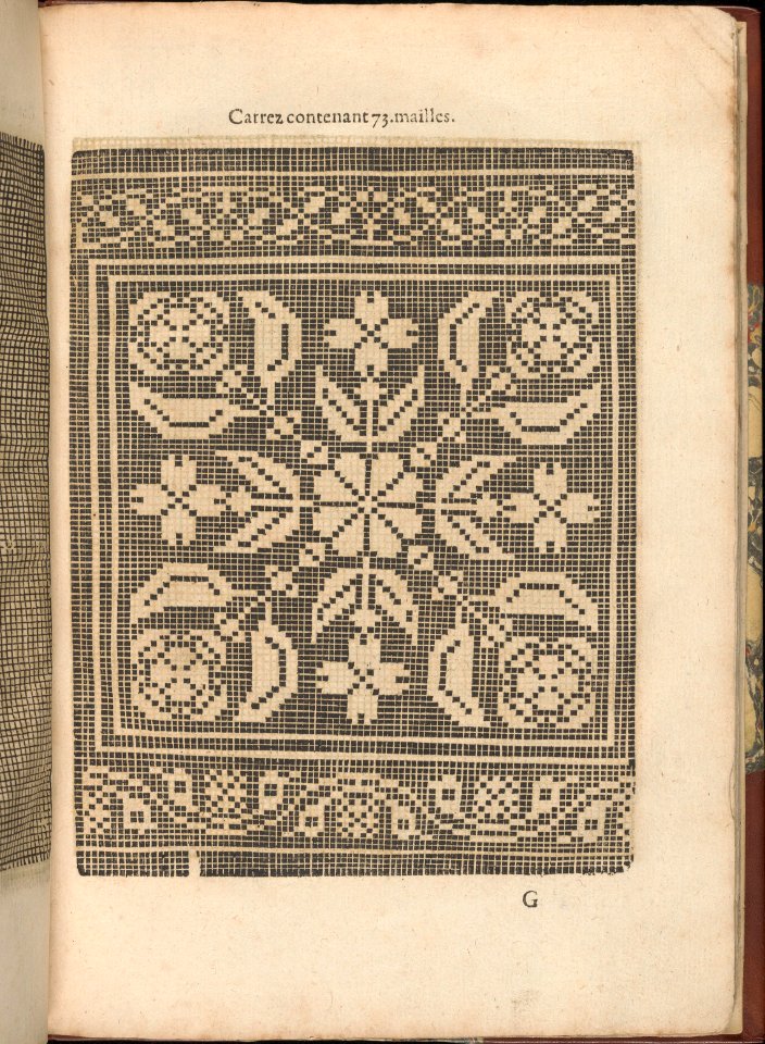 Les Secondes Oeuvres, et Subtiles Inventions De Lingerie du Seigneur Federic de Vinciolo Venitien, page 25 (recto) MET DP363897