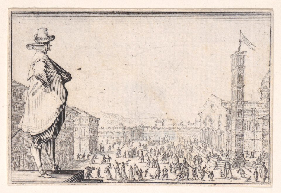 La Place du Dome a Florence Met DP888270
