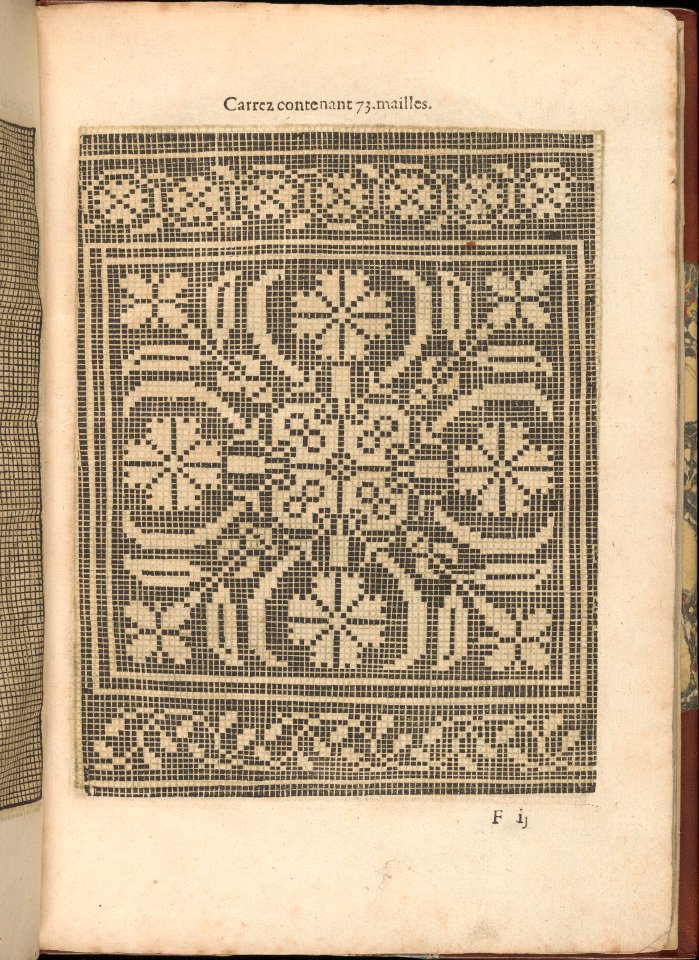 Les Secondes Oeuvres, et Subtiles Inventions De Lingerie du Seigneur Federic de Vinciolo Venitien, page 22 (recto) MET DP363894