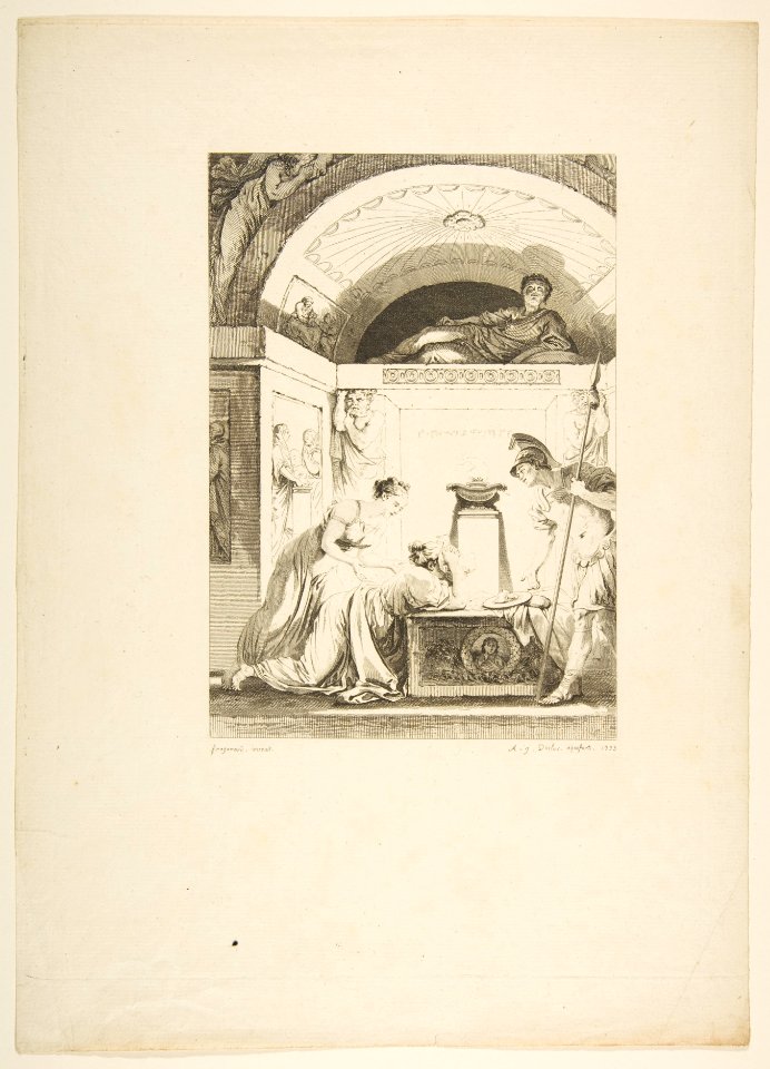 La Matrone d'Ephese, from Contes et nouvelles en vers par Jean de La Fontaine. A Paris, de l'imprimerie de P. Didot, l'an III de la République, 1795 MET DP813935