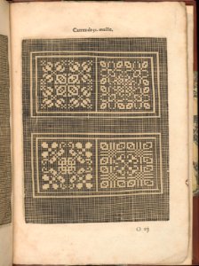 Les Secondes Oeuvres, et Subtiles Inventions De Lingerie du Seigneur Federic de Vinciolo Venitien, page 55 (recto) MET DP363931