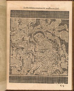 La Pratique de l'Aiguille, page 10 (recto) MET DP358163