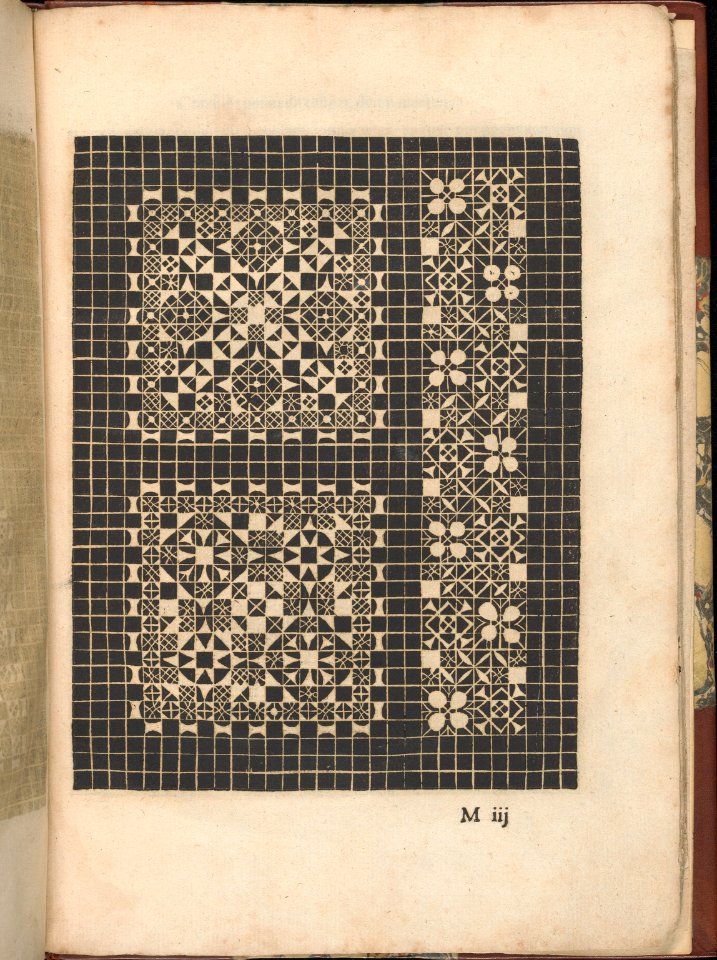 Les Secondes Oeuvres, et Subtiles Inventions De Lingerie du Seigneur Federic de Vinciolo Venitien, page 47 (recto) MET DP363920