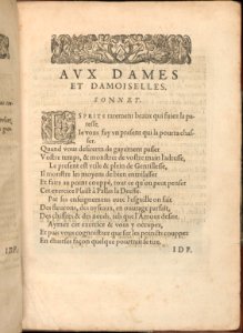 Les Secondes Oeuvres, et Subtiles Inventions De Lingerie du Seigneur Federic de Vinciolo Venitien, page 4 (recto) MET DP363875