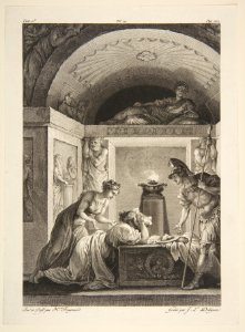 La Matrone d'Ephese, from Contes et nouvelles en vers par Jean de La Fontaine. A Paris, de l'imprimerie de P. Didot, l'an III de la République, 1795 MET DP813933