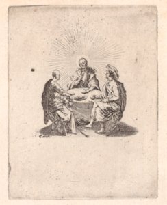 Le Souper d'Emmaüs appelé aussi Les Disciples d'Emmaüs Met DP888510