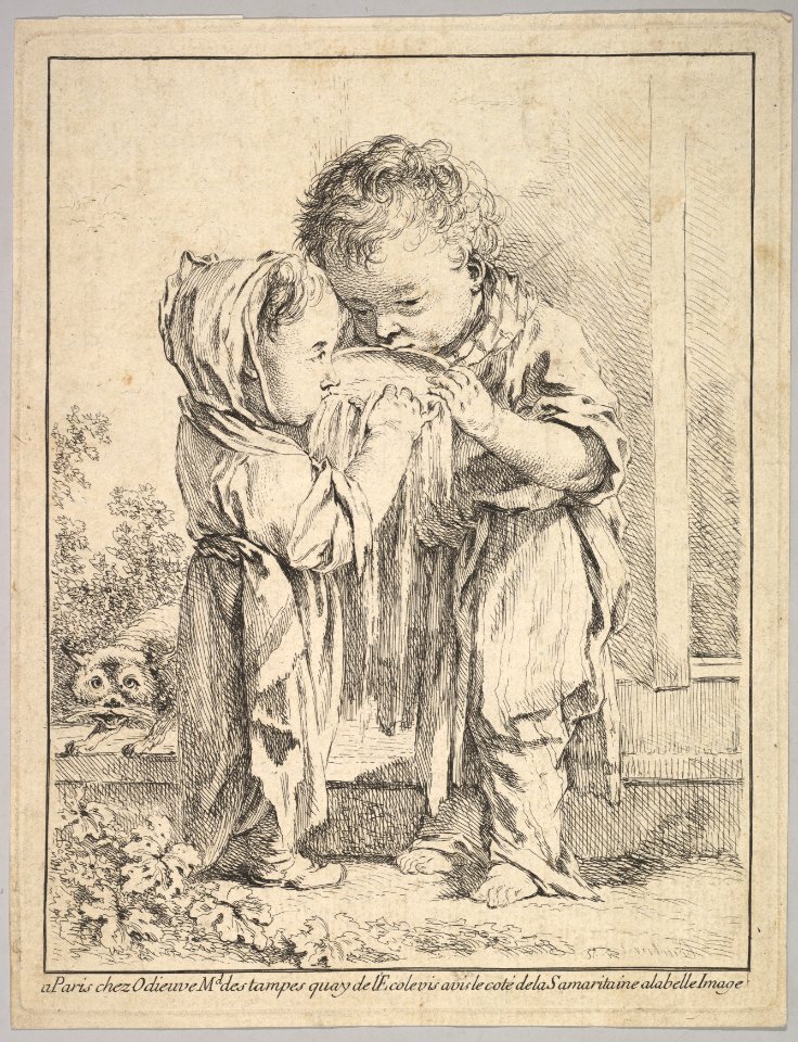 Les Petits Buveurs de Lait (The Little Milk Drinkers) MET DP826660
