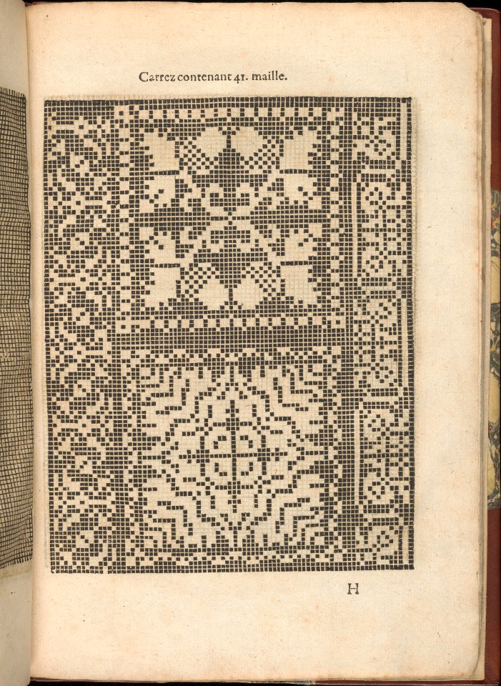 Les Secondes Oeuvres, et Subtiles Inventions De Lingerie du Seigneur Federic de Vinciolo Venitien, page 29 (recto) MET DP363901