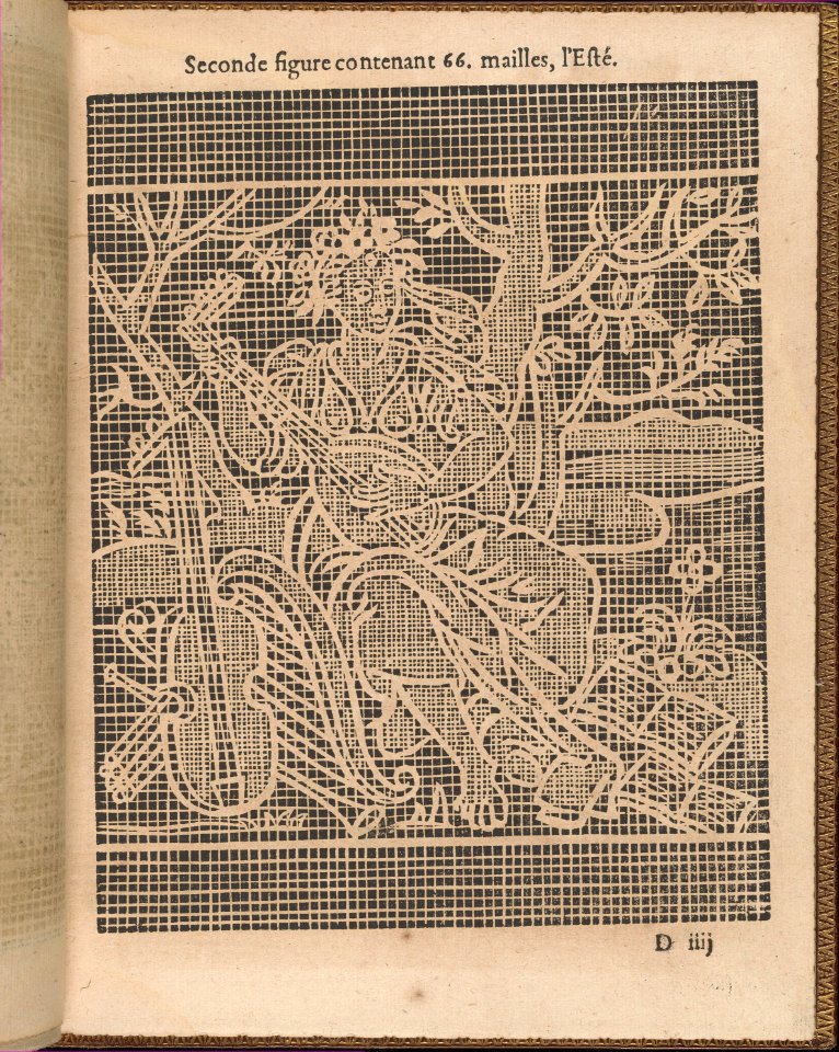 La Pratique de l'Aiguille, page 15 (recto) MET DP358169
