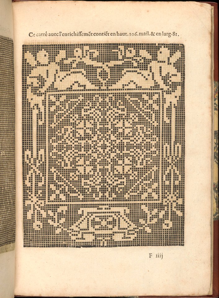 Les Secondes Oeuvres, et Subtiles Inventions De Lingerie du Seigneur Federic de Vinciolo Venitien, page 24 (recto) MET DP363896