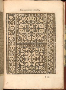 Les Secondes Oeuvres, et Subtiles Inventions De Lingerie du Seigneur Federic de Vinciolo Venitien, page 36 (recto) MET DP363908