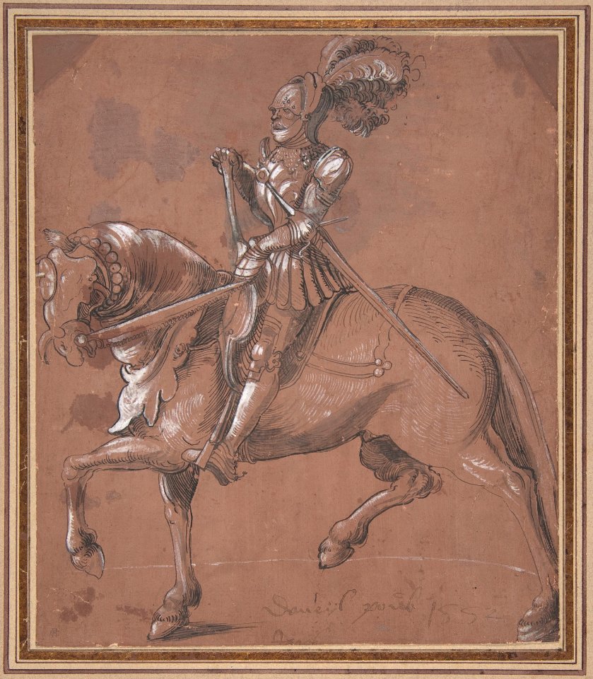 Knight on Horseback MET DP803534