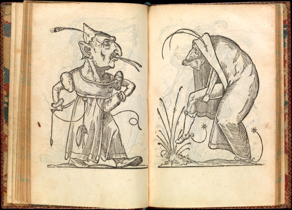 Les Songes Drolatiques de Pantagruel ou sont contenues plusieurs figures de l'invention de maitre François Rabelais MET DP242809
