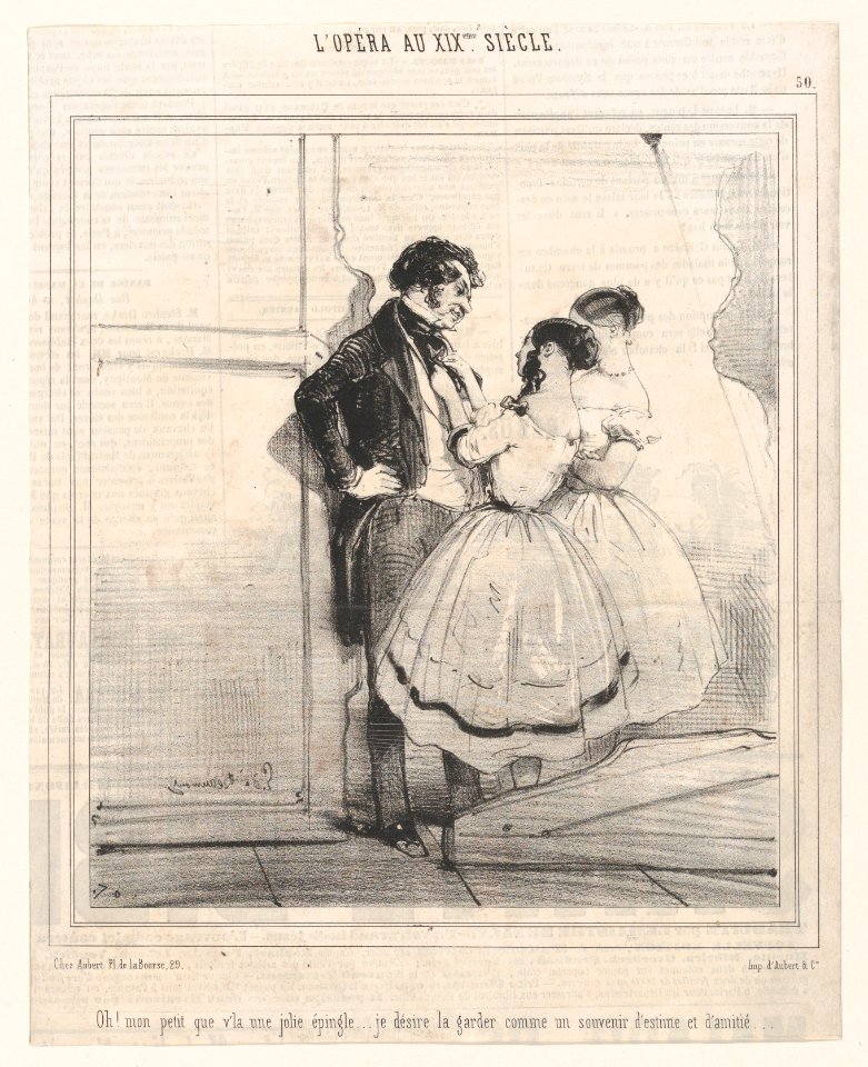 L'Opéra au XIXme siècle MET DP874164