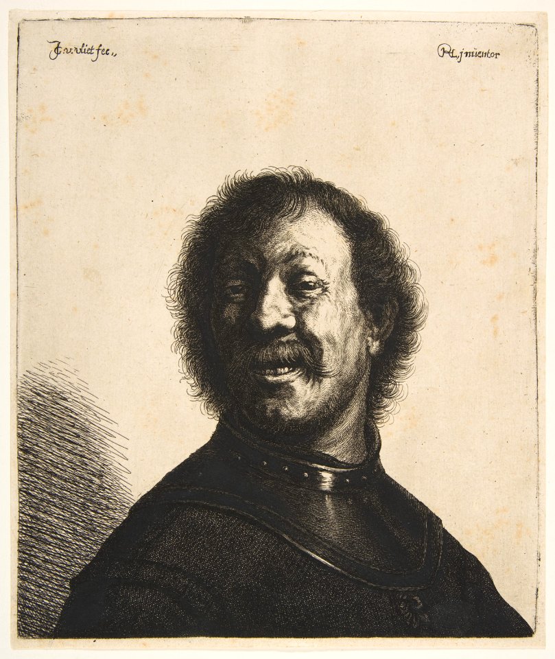 Laughing Man in a Gorget MET DP818563