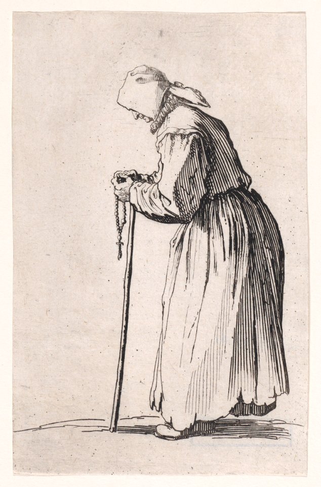 La Mendainte au Rosaire (The Beggar with a Rosary) Met DP890646