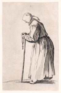 La Mendainte au Rosaire (The Beggar with a Rosary) Met DP890646