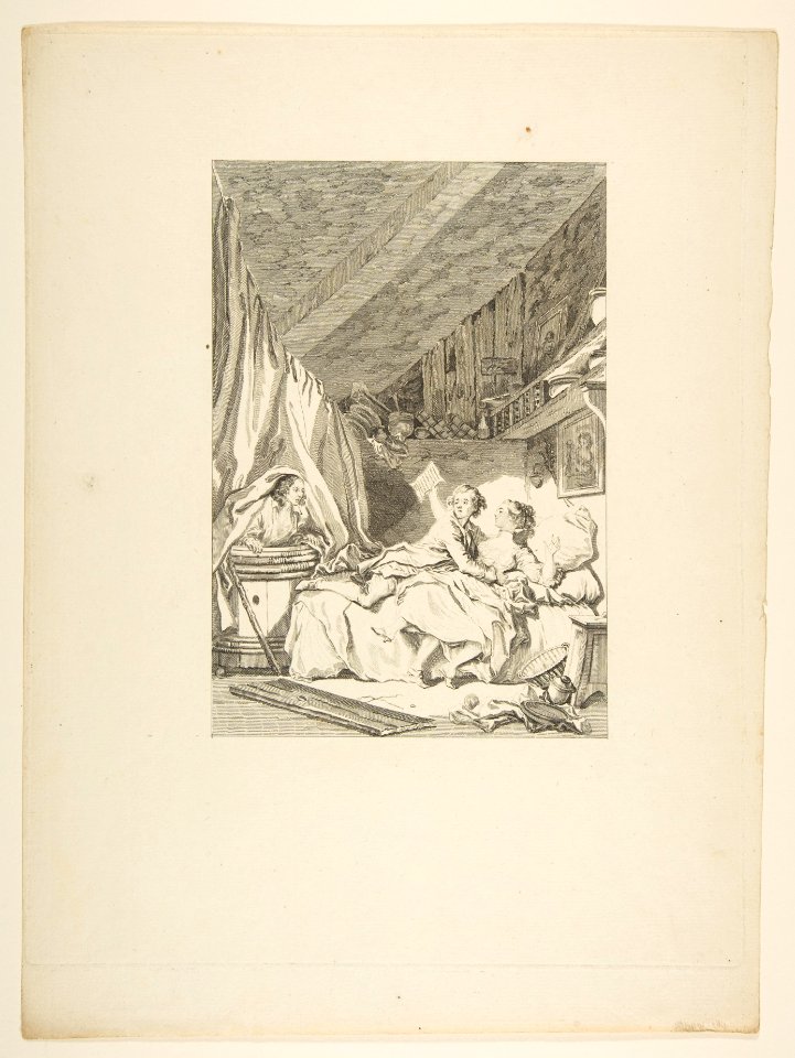 Le Savetier, from Contes et nouvelles en vers par Jean de La Fontaine. A Paris, de l'imprimerie de P. Didot, l'an III de la République, 1795 MET DP813948
