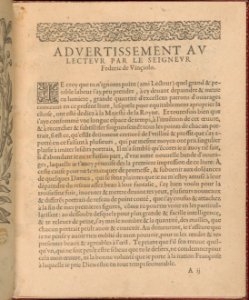 Les Singuliers et Nouveaux Portraicts... page 2 (recto) MET DP363990