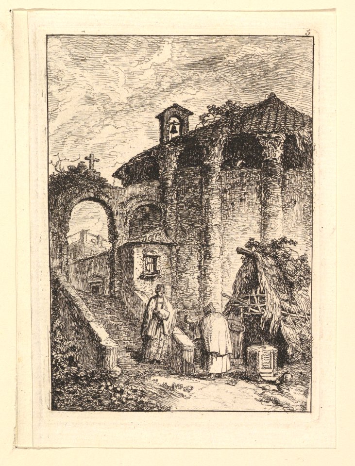 Le Temple Antique MET DP820463