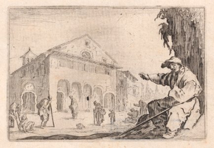L'Hospice (The Almshouse), from Les Caprices Series B, The Nancy Set Met DP890457