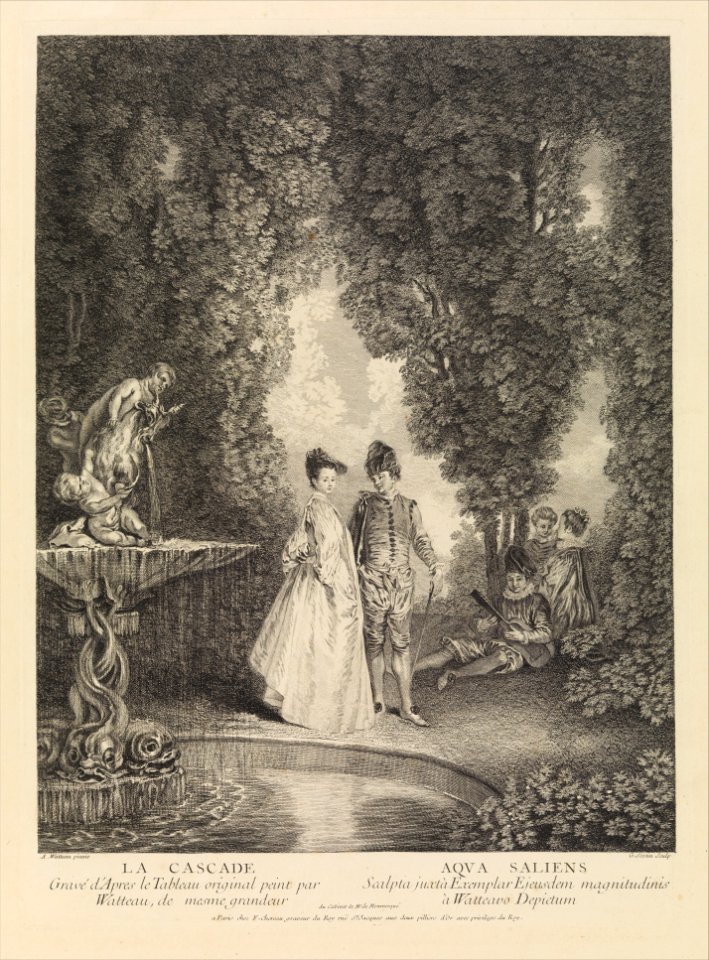 L'Oeuvre D'Antoine Watteau Pientre du Roy en son Academie Roïale de Peinture et Sculpture Gravé d'après ses Tableaux & Desseins originaux...par les Soins de M. de Jullienne, Volume I MET DP281366