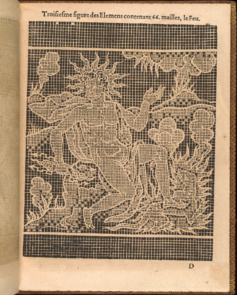 La Pratique de l'Aiguille, page 12 (recto) MET DP358166
