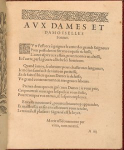 Les Singuliers et Nouveaux Portraicts... page 3 (recto) MET DP363992