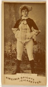 L. Fuller, from the Actors and Actresses series (N45, Type 1) for Virginia Brights Cigarettes MET DP830449