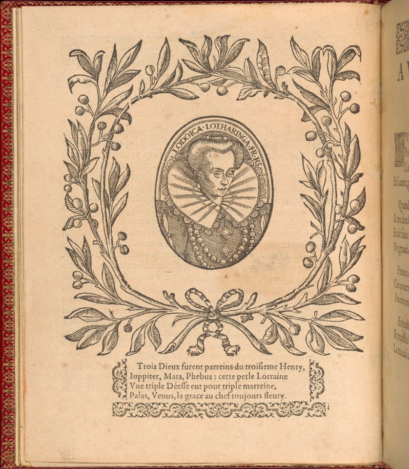 Les Singuliers et Nouveaux Portraicts... page 2 (verso) MET DP363991
