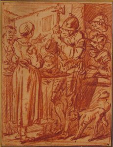Lansquenets Talking with Market Women MET 07.282.8