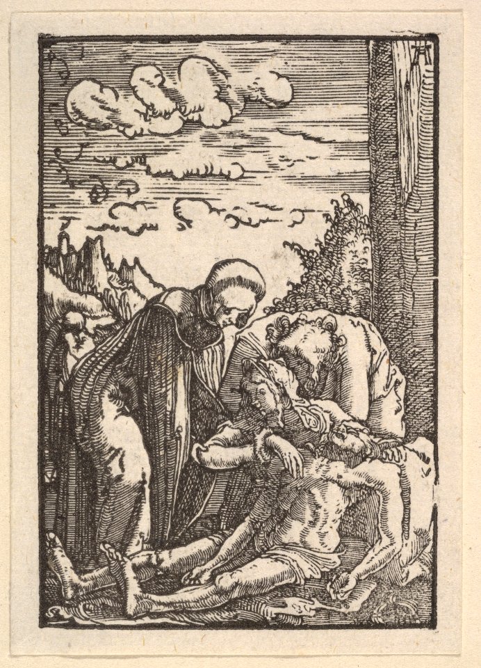Lamentation, fromThe Fall and Salvation of Mankind Through the Life and Passion of Christ MET DP832982