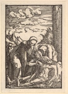 Lamentation, fromThe Fall and Salvation of Mankind Through the Life and Passion of Christ MET DP832982
