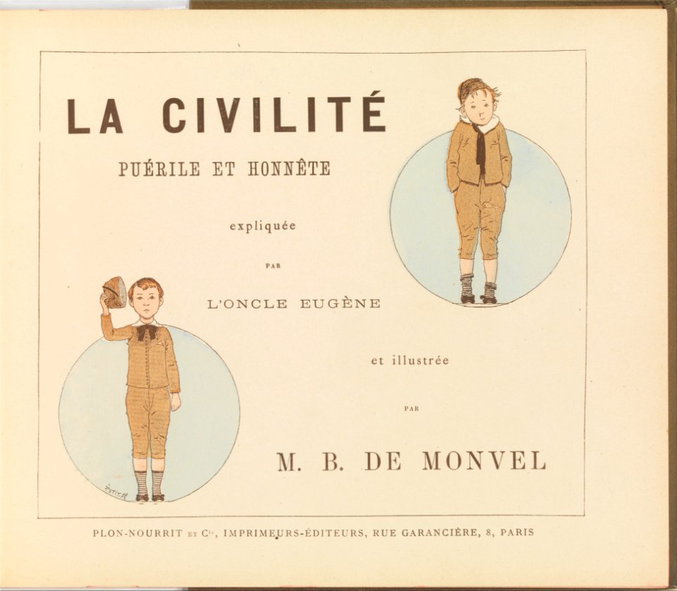 La Civilité Puérile et Honnête expliquée par l'Oncle Eugène MET DP326303