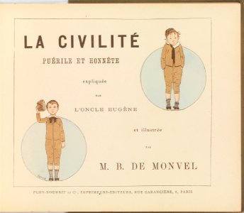La Civilité Puérile et Honnête expliquée par l'Oncle Eugène MET DP326303