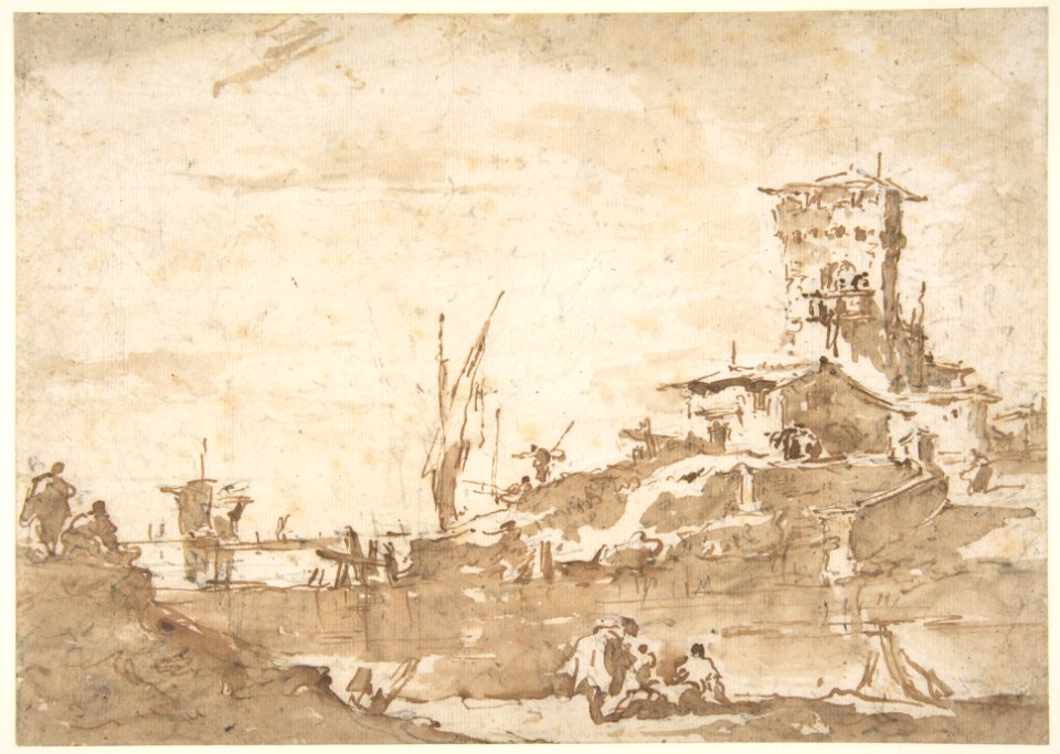 Lagoon Capriccio with a Tower MET DP810114