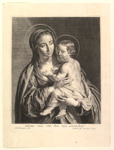 La Vierge a l'enfant MET DP819825