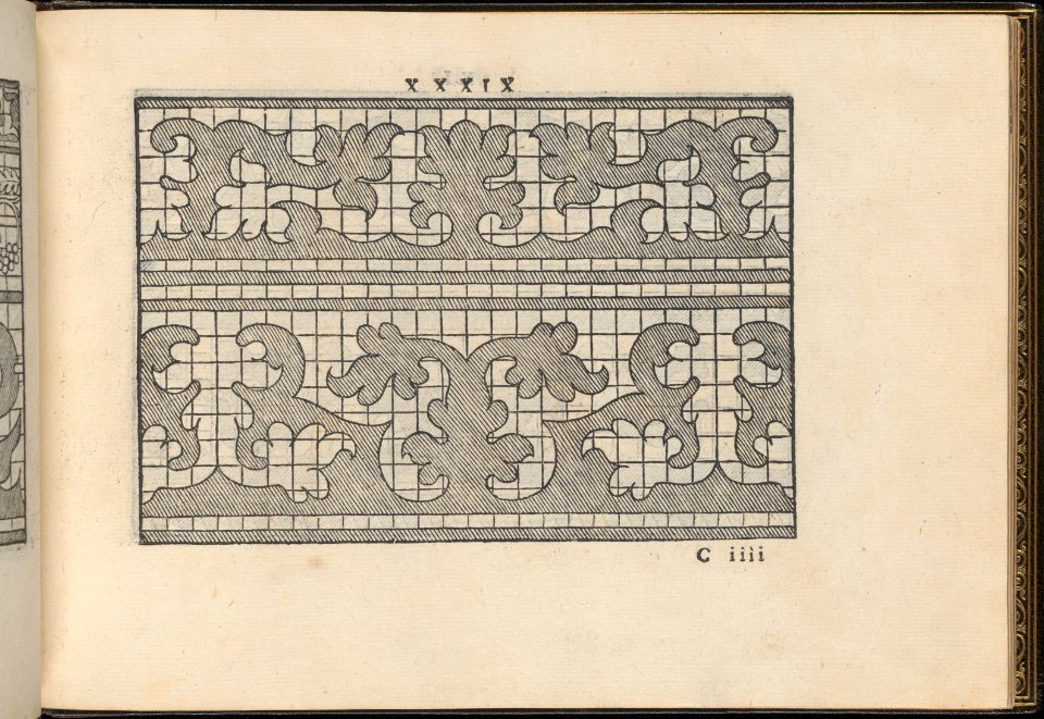 La Vera Perfettione del Disegno di varie sorti di recami, page 20 (recto) MET DP361985