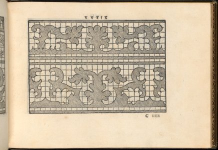 La Vera Perfettione del Disegno di varie sorti di recami, page 20 (recto) MET DP361985
