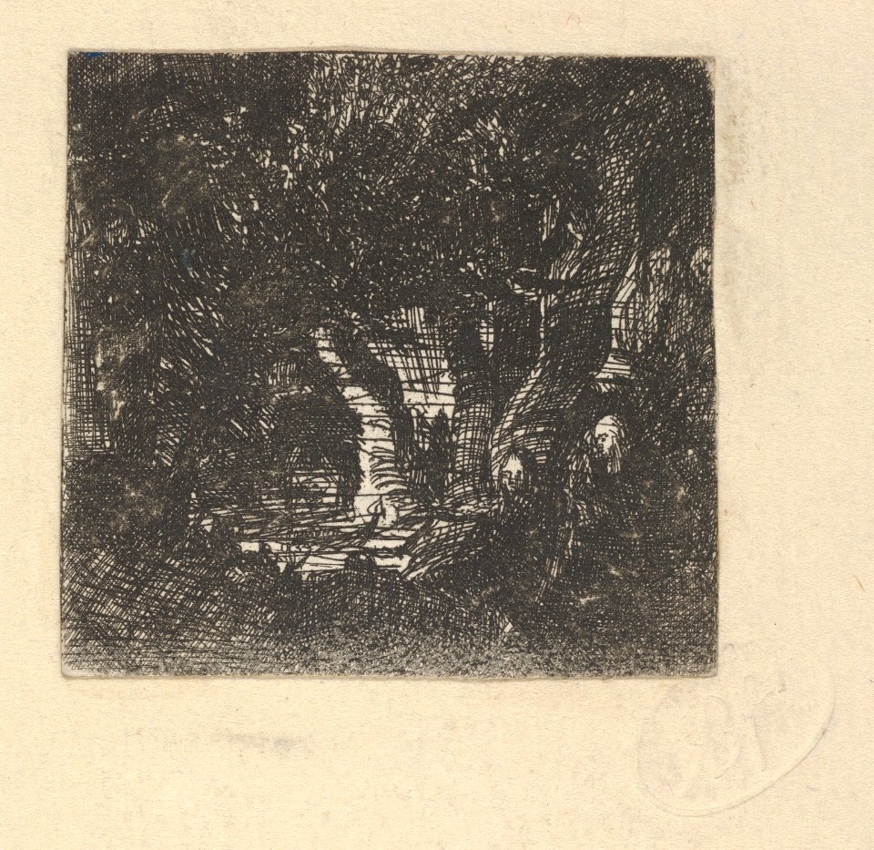 La Sainte Famille et Les Bergers (The Holy Family and the Shepherds) MET DP834253
