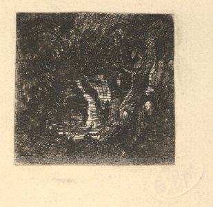 La Sainte Famille et Les Bergers (The Holy Family and the Shepherds) MET DP834253