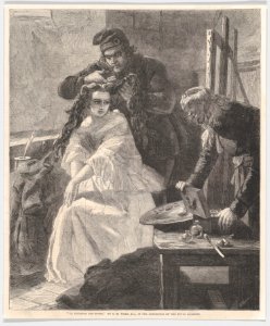 La Toilette des Morts, from the "Illustrated London News" MET DP861618