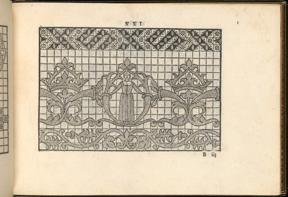 La Vera Perfettione del Disegno di varie sorti di recami, page 11 (recto) MET DP361967
