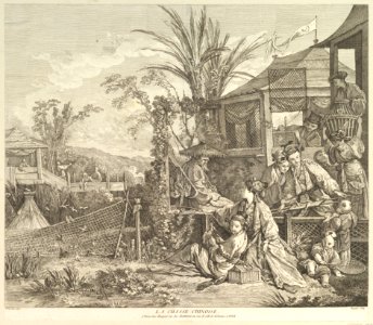 La Chasse Chinoise (The Chinese Hunt), from Chinoiseries MET DP826915