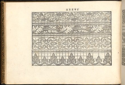La Vera Perfettione del Disegno di varie sorti di recami, page 18 (verso) MET DP361982